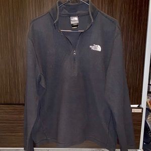 North Face 1/4 Zip Fleece Sweater